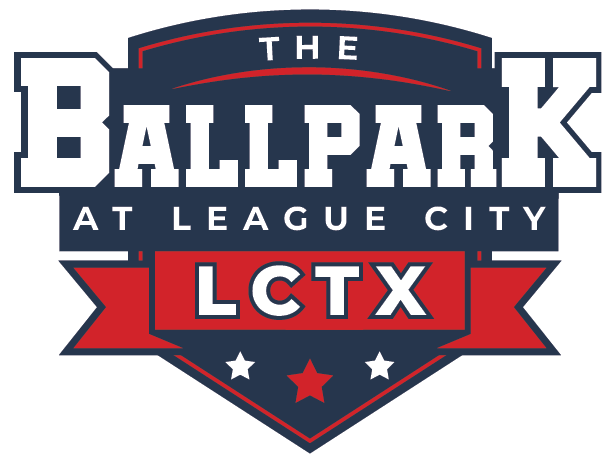Logo for The Ballpark at League City
