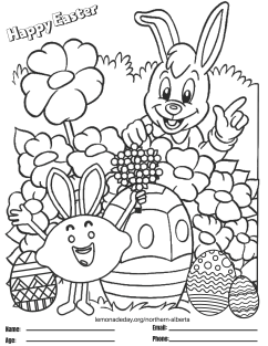 Lemonade Day Northern Alberta East Colouring Contest 2025